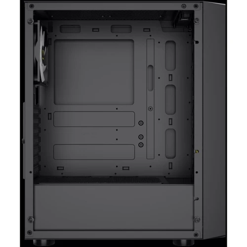 Корпус GAMDIAS AURA GC4 (4712960139534): Материал передней панели пластик