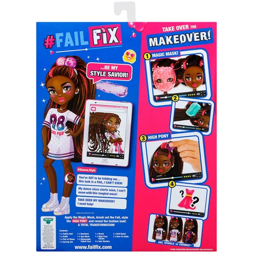 Игровой набор с куклой Failfix серии Total Makeover - Танцовщица (12814) фото 9