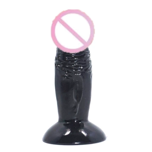 Анальный фаллоимитатор на присоске XESE RD-33 BLACK SOFT