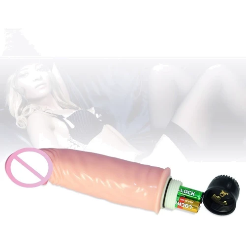 Реалистичный вибратор LoveToy Real Feel Vibrator 12 Flesh 7''