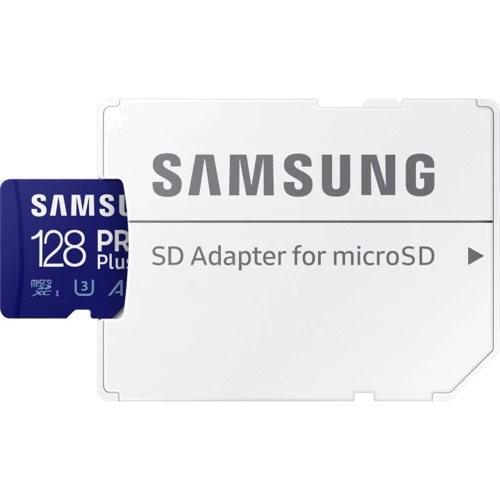 Карта пам'яті Samsung 128GB microSDXC Class 10 UHS-I U3 PRO Plus adapter (MB-MD128KA/RU) фото 6