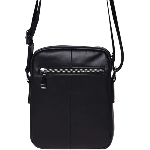 Мужская сумка через плечо Ricco Grande черная (K16426-black): Пол Мужской