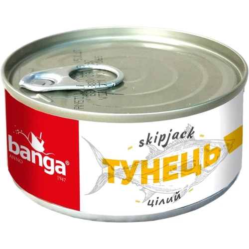Тунець Banga цілий в маслі 160 г (4751017405987)