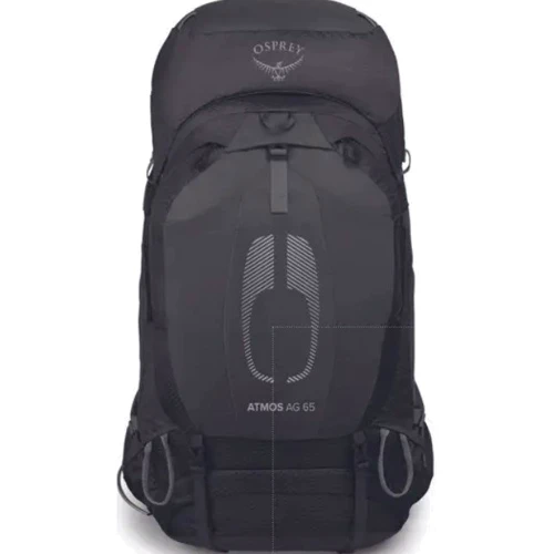 Рюкзак туристический Osprey Atmos AG 65 Black, L/XL фото 3