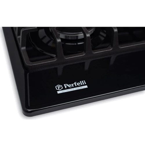 Варочная поверхность газовая Perfelli HGM 61620 BL: Размеры для встраивания (ШxГ) 56x49 см