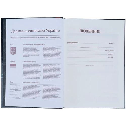 Дневник ученический Kite TF21-262-2 TF-2 твердая обложка: Количество листов 48