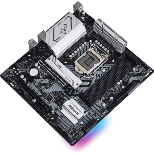 ASRock B560M Pro4: Разъемы на плате SATA 3.0, M.2