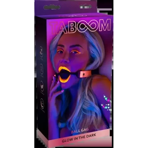 Кляп Taboom Ball Gag (розовый)