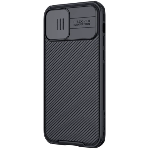 Чехол для iPhone Nillkin CamShield Pro Black for iPhone 12 Pro Max: Цвет черный