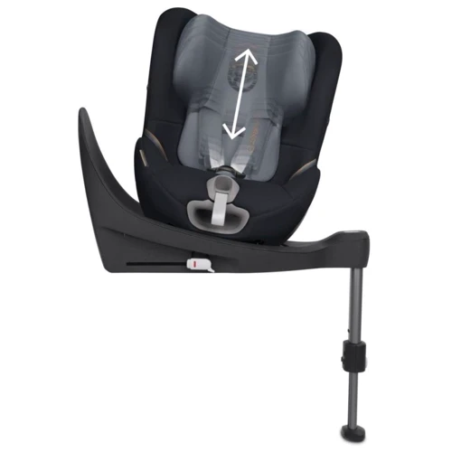 Автокресло Cybex Sirona S i-Size Deep Black black: Группа 0-18 кг (группа 0-1)