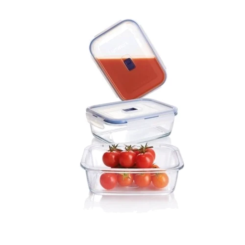 Емкость для хранения Luminarc PURE BOX ACTIVE набор 380+820+1220+1970мл (P5277)