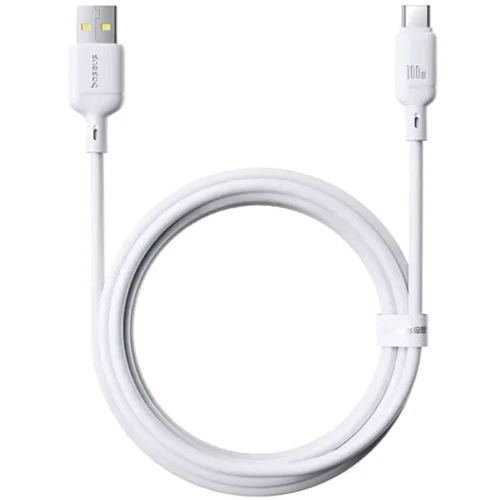 Кабель Baseus USB Cable to USB-C Silky Series 100W 2m White (P10377703213-01) фото 3