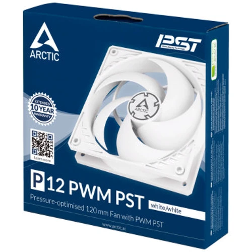 Кулер Arctic P12 PWM PST White/Transparent (ACFAN00132A): Тип вентилятор