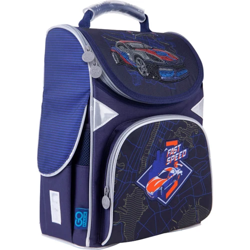 Рюкзак GoPack Education каркасный 5001-13 First speed GO21-5001S-13: Спинка Ортопедическая (анатомическая)