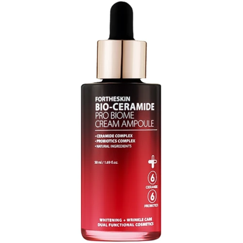 Fortheskin Bio-Ceramide Pro Biome Cream Ampoule Крем-сироватка для обличчя з керамідами 50 ml: Стать Для женщин