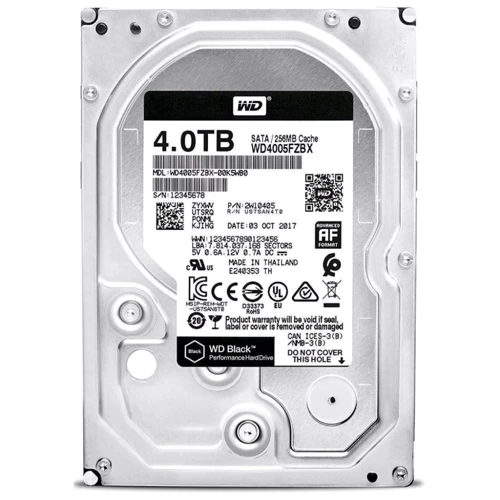 Внутренний жесткий диск WD Black 4 TB (4005FZBX)