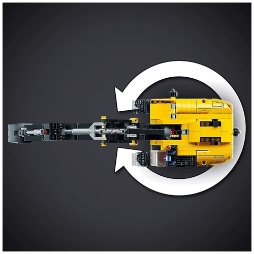 LEGO Technic Сверхмощный экскаватор (42121): Количество деталей, шт. 569
