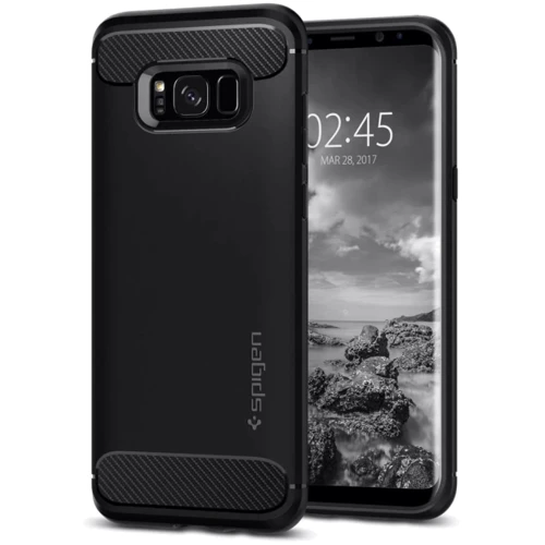 

Spigen Rugged Armor Black (571CS21661) for Samsung G955 Galaxy S8 Plus