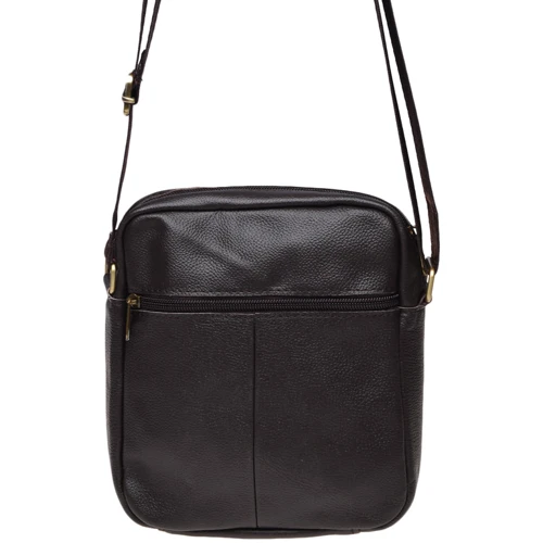 Мужская сумка планшет Borsa Leather коричневая (к1111-brown): Страна производитель Тайвань