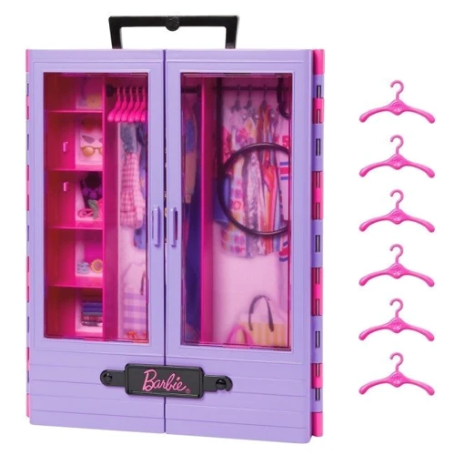 Игровой набор Barbie Сиреневый шкаф для одежды (HJL65) фото 3