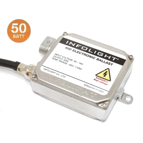 Комплект ксенону Infolight H27 4300К 50W+Pro: Потужність блоку розпалювання 50 Вт