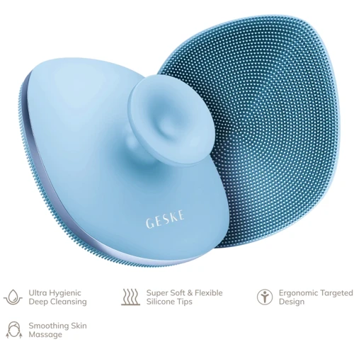 Щітка для тіла GESKE Body Brush 4в1 aquamarine фото 5
