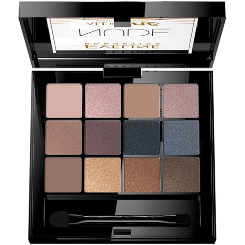 Eveline Cosmetics All In One № 1 Nude Тени для век 12 g: Вид Палетки теней
