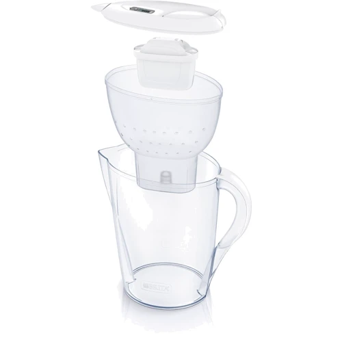 Фільтр-глечик BRITA Marella Memo MXPro 2.4 л (1.4 л очищеної води) з фільтр-картриджем 3 шт, білий (1052791) фото 6