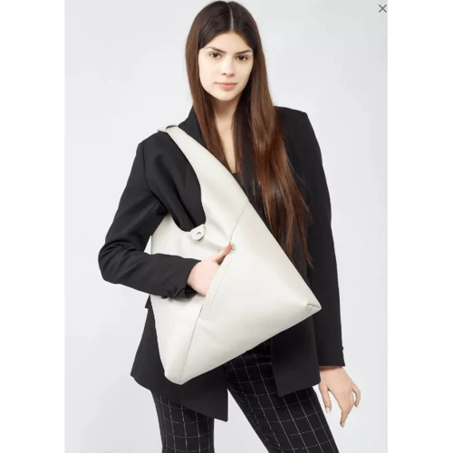 Женская сумка хобо Sambag HOBO M серый шёлк (53200030): Тип Сумки