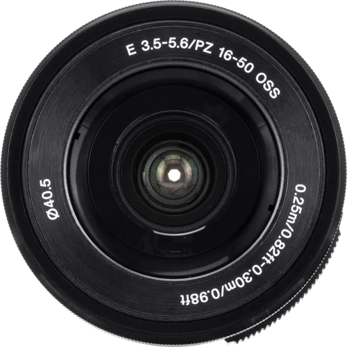 Объектив для фотоаппарата Sony SELP1650 E PZ 16-50mm f/3.5-5.6 OSS: Диаметр резьбы для светофильтра 43 мм