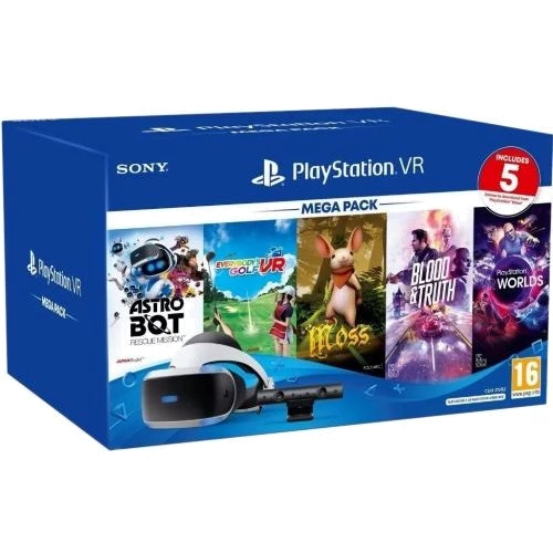 

Sony PlayStation Vr Mega Pack V3 + Camera V2 (voucher 5 qier)