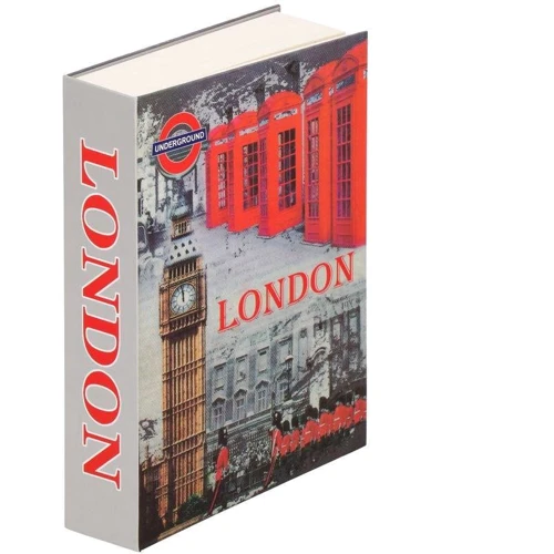 Книга-сейф (кешбокс) Springos 22x15.5x4.5 см для зберігання грошей та цінностей HA5049 фото 2