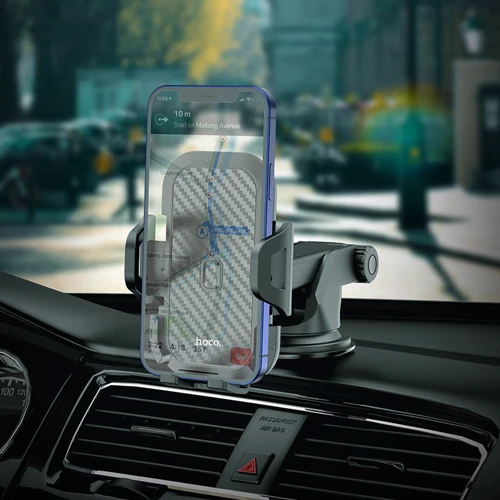 Держатель Hoco Car Holder CA76 Black: Тип автомобильный