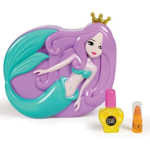 Набор детской косметики для макияжа Clementoni Lovely Make Up Mermaid серия Crazy Chic (8005125186426): Тип Наборы