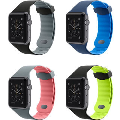 Аксессуар для Watch Belkin Sport Band Carnation Gray/Rose for Apple Watch 42/44mm (F8W730btC01): Совместимость Apple Watch 42mm, Apple Watch 44mm