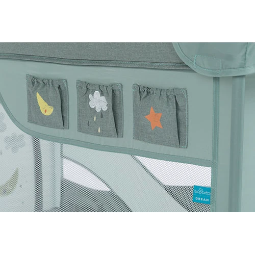 Манеж-кроватка Baby Design DREAM NEW 07 LIGHT GRAY фото 5