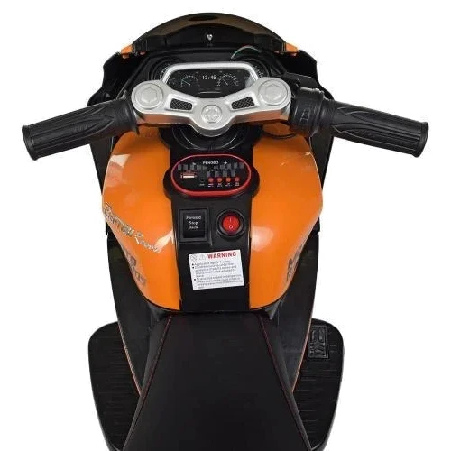 Дитячий електромотоцикл 3 колісний Bambi Racer Yamaha помаранчевий (M 4135EL-7): Рекомендований вік от 3 лет до 8 лет