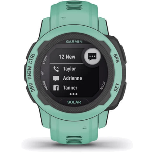 Смарт-часы Garmin Instinct 2S Solar Neo Tropic (010-02564-02): Сенсорный экран нет