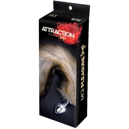 Анальная пробка MAI Attraction Toys №51 Лисий Хвост