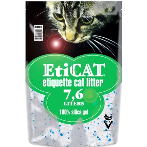 Наполнитель для кошачьего туалета Eti Cat силикагелевый 7.6 л (779369418282)
