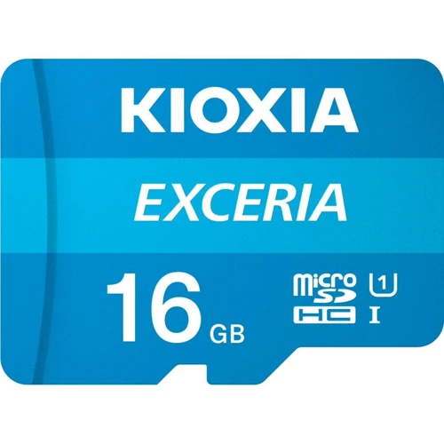 Карта памяти KIOXIA 16GB microSDHC class 10 UHS-I Exceria (LMEX1L016GG2)