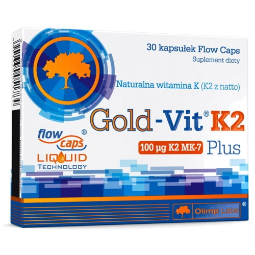 Olimp Gold-Vit K2 Plus Вітамін K2 30 капсул