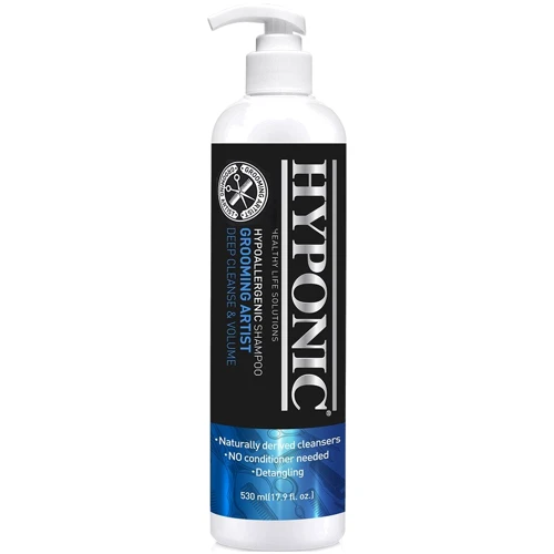 Шампунь для собак Глибоке очищення та Об'єм Hyponic Grooming Artist Shampoo Deep Cleanse & Volume 530 мл (H1SH2DV0530HYKNN)