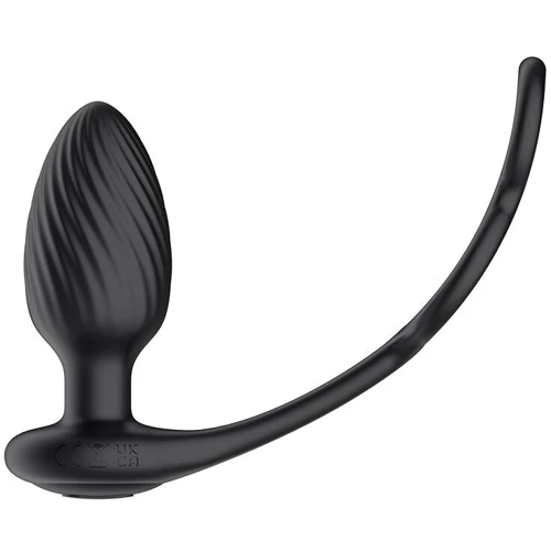 Анальная вибропробка Nexus Tornado Cock and Ball Ring