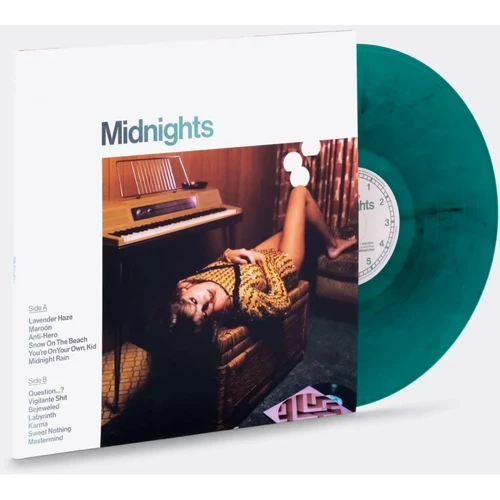 LP I-DI Taylor Swift: Midnights - Jade Green Marbled Vinyl (LP0143): Виробник I-DI