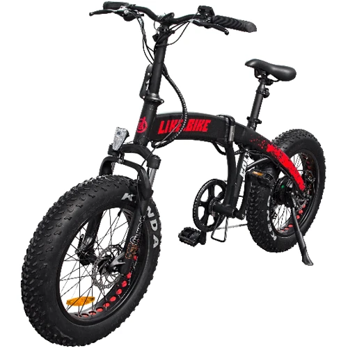 Електровелосипед Like.Bike Colt (black / red)