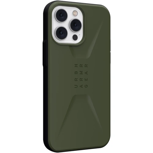 Чехол для iPhone Urban Armor Gear UAG Civilian Olive (114043117272) for iPhone 14 Pro Max: Материалы силикон