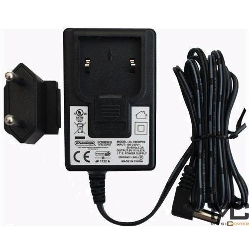 Блок живлення для гітарних педалей Адаптер питания DUNLOP ECB003EU ADAPTOR 9V: Виробник Dunlop