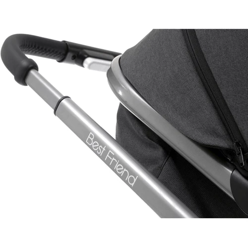 Прогулочная коляска Chicco Best Friend Pro Stroller розовая (79866.20): Ширина шасси 60