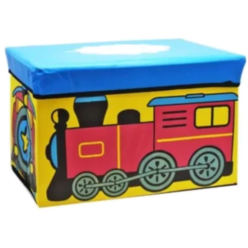 Корзина-пуфик для игрушек Mic Веселый Поезд (44807): Производитель Mic